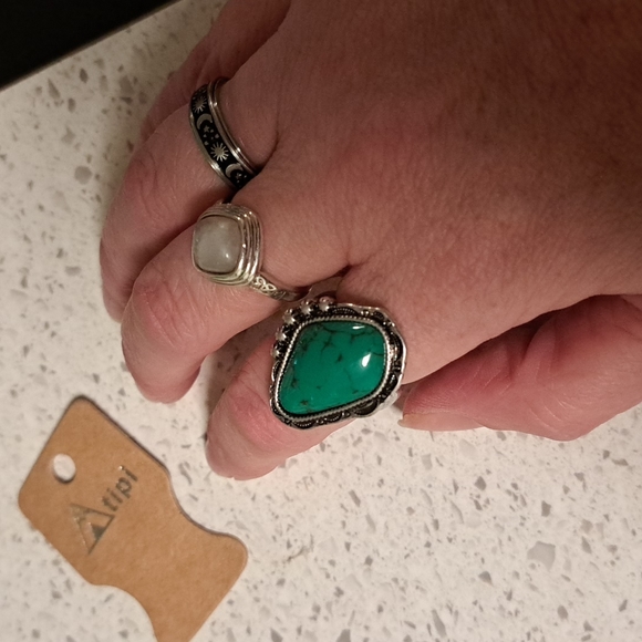 New western Navaho adjustable ring - Picture 8 of 9